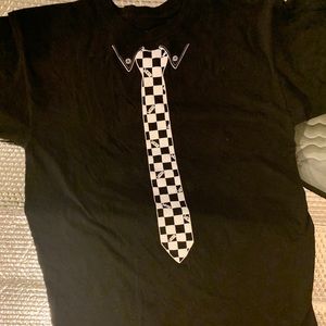 Vans Checkered Tie Shirt Medium